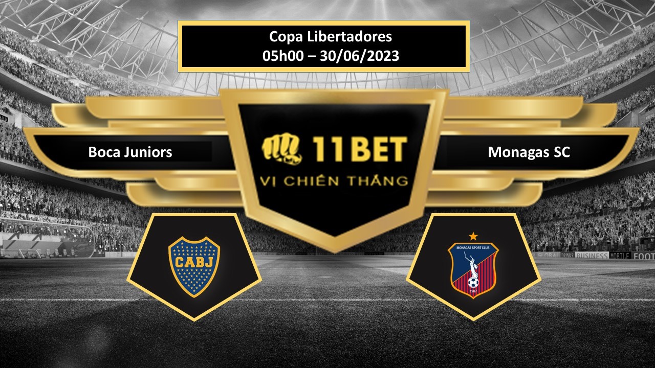 11BET Tip bóng đá    Boca Juniors vs Monagas SC, hôm nay 30/06/2023